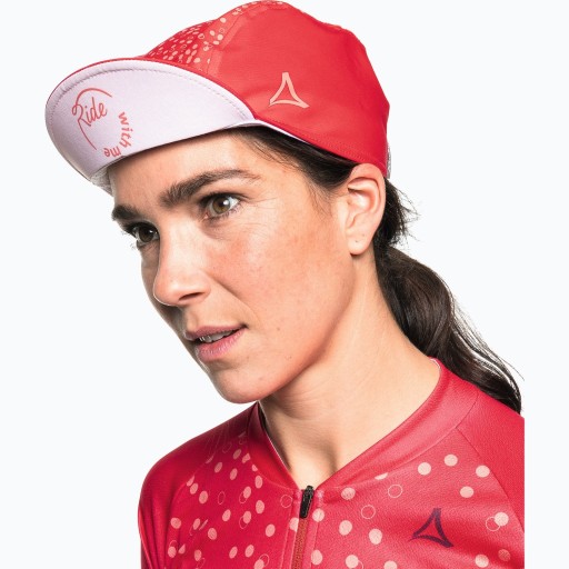 Czapka rowerowa Schöffel Cornei Czerwony