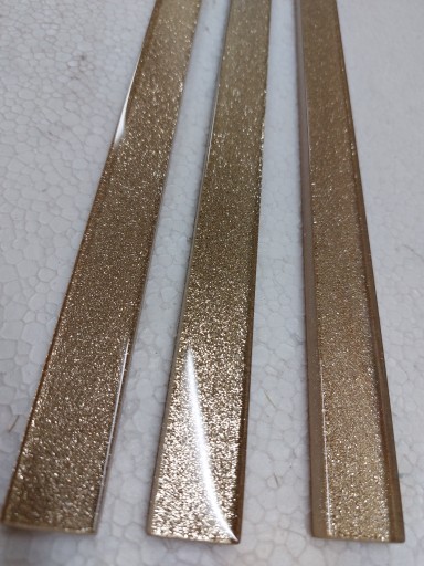 Listwa szklana 1,5x50cm brokatowa