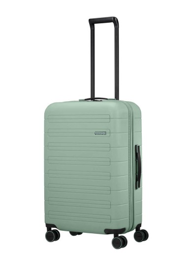 Walizka średnia poszerzana American Tourister Novastream - nomad green
