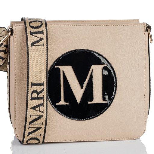 SPORTOWA Damska TOREBKA crossbody LISTONOSZKA MONNARI PREMIUM Beżowa