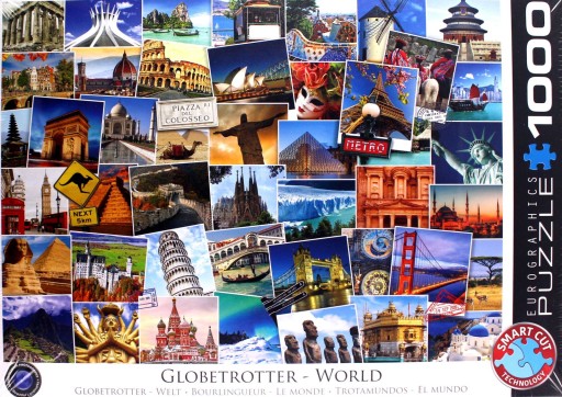 EUROGRAPHICS 1000 EL.POCZTÓWKI ZE ŚWIATA 6000-0751 [PUZZLE]