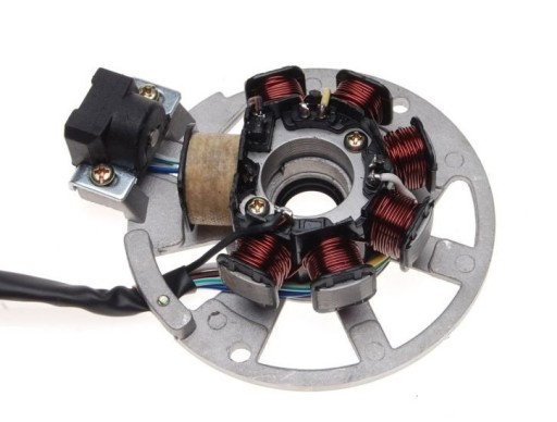 STATOR ISKROWNIK SKUTER 2T 6 PRZEWODÓW EXACTLY