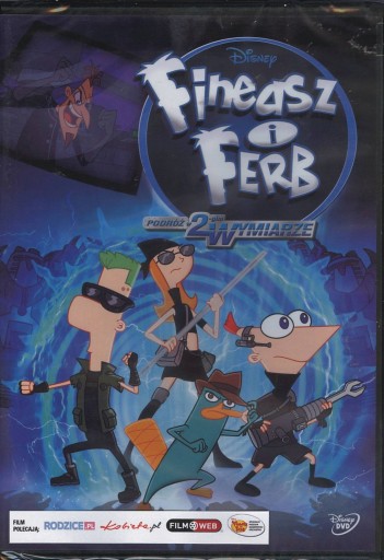 FINEASZ I FERB Podróż w 2-gim wymiarze [DVD]