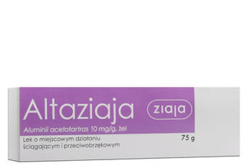 ALTAZIAJA ŻEL , na stłuczenia, siniaki, 75G