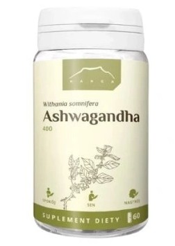 Ashwagandha 400mg 60 kapsułek NANGA