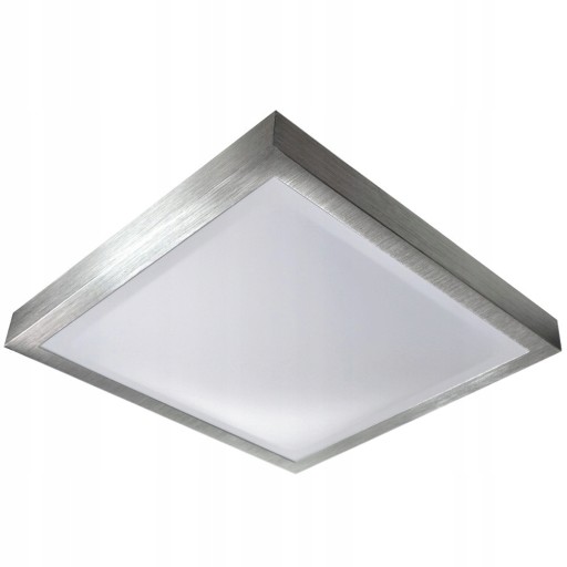 Plafon Vital do LED kwadrat 2*E27 srebrny