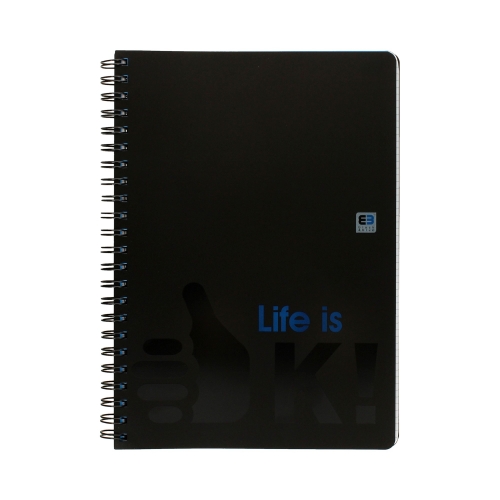 Notes A4 Interdruk czarny
