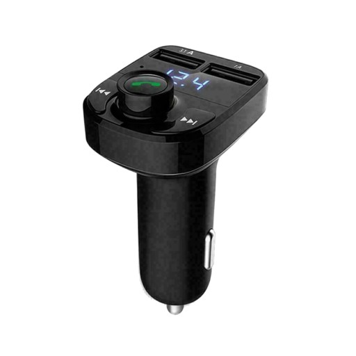 X8 Car Bluetooth FM Transmitter MP3 Player Multifunctional Car Charg~86679