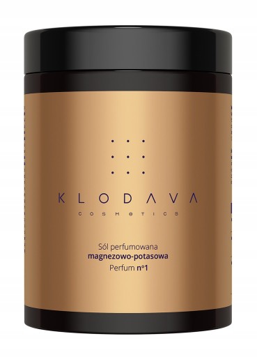 KLODAVA Sól do kąpieli relaxacyjno-zdrowotnych nr1