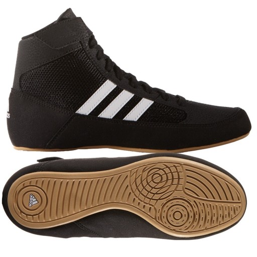 BUTY ZAPAŚNICZE ADIDAS HAVOC AQ3325 BOKSERSKIE TRENINGOWE CZARNE r. 41 1/3