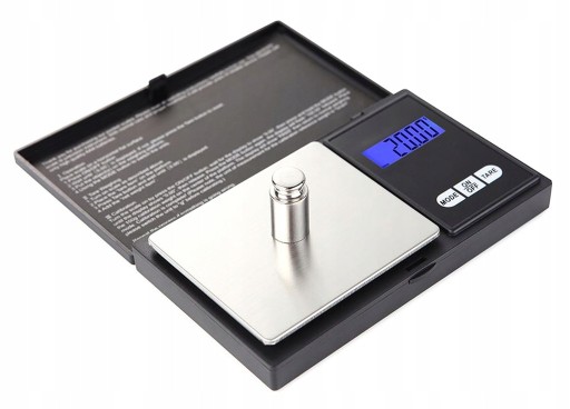 WAGA JUBILERSKA ELEKTRONICZNA 0,01- 200g WAGI LCD