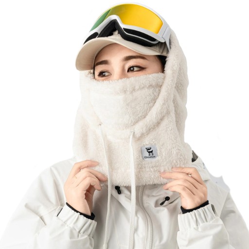 KOMINIARKA MASKA NA TWARZ USTA KAPTUR CIEPŁA QUNATURE BALACLAVA ZIMOWA 3W1