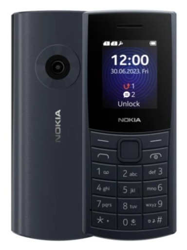 Pozwrotowy telefon komórkowy Nokia 110 4G 128 MB/48 niebieski