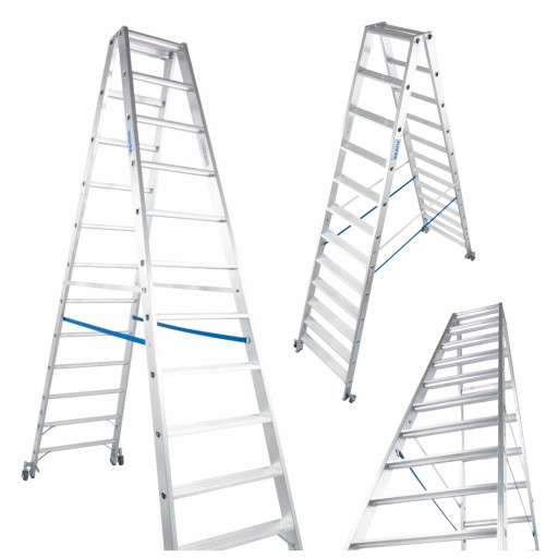 KRAUSE STABILO Drabina dwustronna jezdna 2x12 4,35