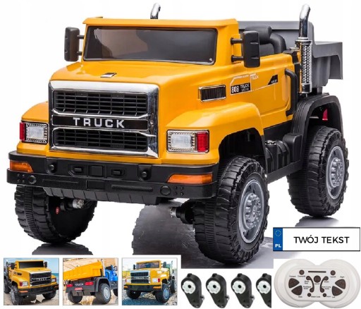 TRAKTOR WYWROTKA JOHN DEE 4x45 WAT+12V10Ah+ KIPER