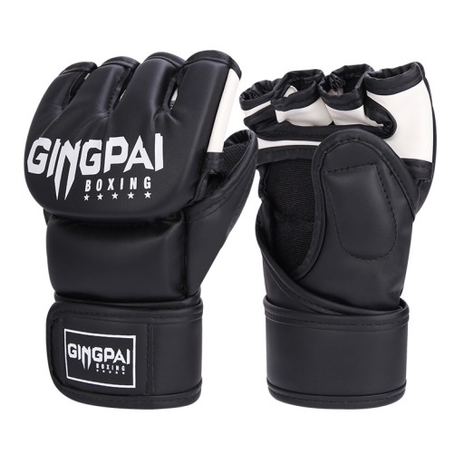 RĘKAWICE MMA TRENINGOWE NA WOREK GRUSZKĘ CHWYTNE DŁUGI RZEP DBX BUSHIDO M