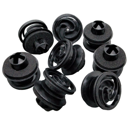 10X SPINKA TAPICERKI DRZWI VW GOLF IV SEAT TOLEDO SKODA SUPERB 3B0868243