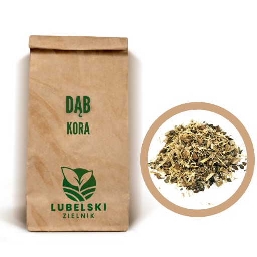 DĄB KORA DĘBU CIĘTA 200 G - LUBELSKI ZIELNIK