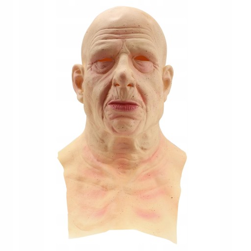 MASKA STARUSZEK MASKA PRZEBRANIE NA HALLOWEEN