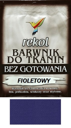 REKOL BARWNIK DO TKANIN BEZ GOTOWANIA FIOLETOWY