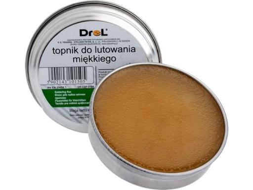 Topnik pasta lutownicza do lutowania miękkiego 40g
