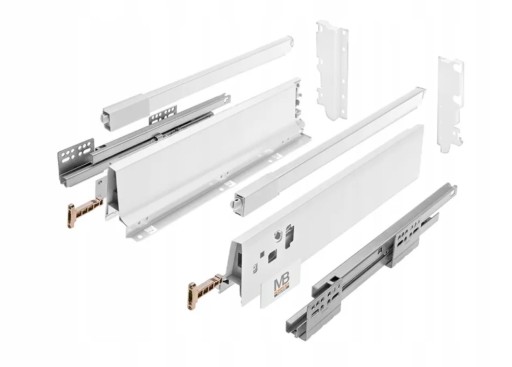 Szuflada Modern Box wysoka L-400 biała