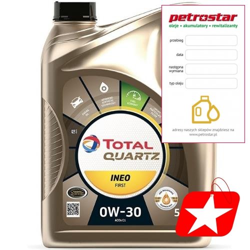 TOTAL QUARTZ INEO FIRST 0W30 5L