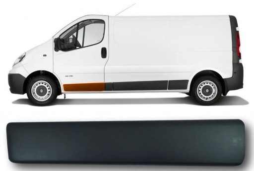VIVARO TRAFIC II PRIMASTAR LISTWA DRZWI PRZÓD LEWY