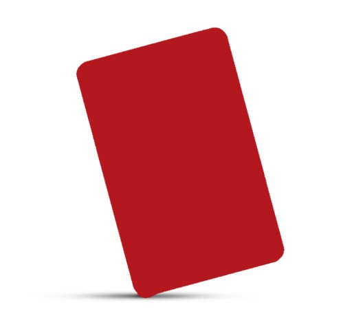 Karta zbliżeniowa RFID 125 kHz EM4305 KOLOR RED