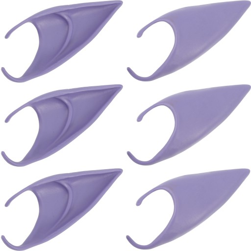 6PCS DEKORACYJNE USZY ELF COSPLAY WRÓŻKA ELF USZY