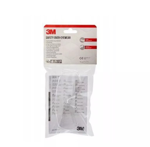 OKULARY OCHRONNE VISITOR 3M TRANSPARENTNE 1SZT.