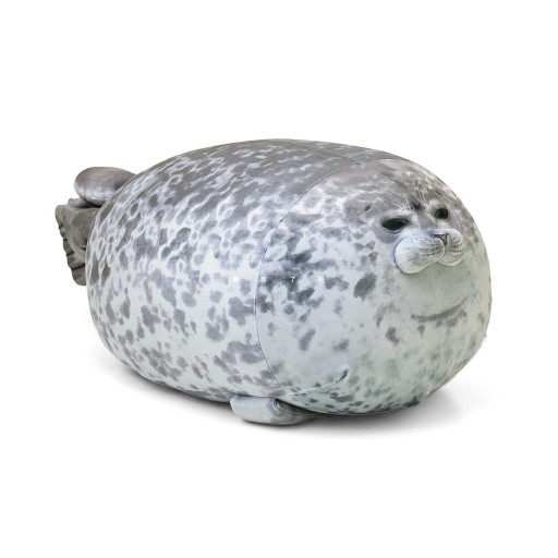 80cm Maskotka Pluszpwy Foka Pluszak Poduszka