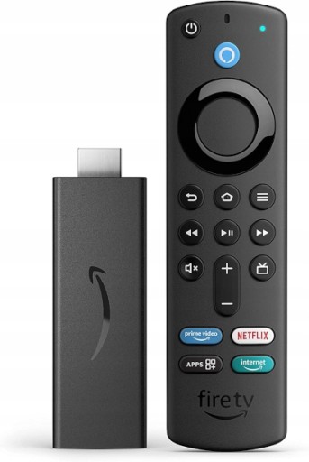 Odtwarzacz Multimedialny - Amazon Fire TV Stick 4K 2023 - 8GB Wi-Fi 6