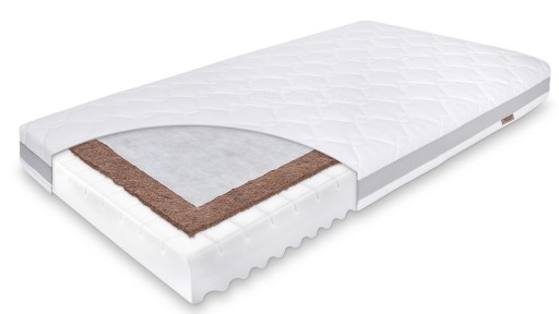 Materac do łóżeczka 120x60 PIANKA PREMIUM KOKOS