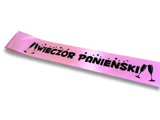 Szarfa Best PREZENT na WIECZÓR PANIEŃSKI 26 wzorów