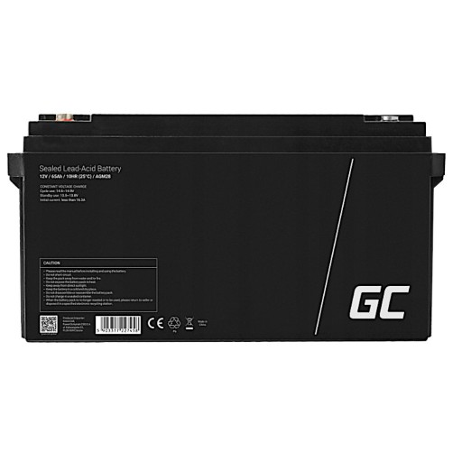 AKUMULATOR AGM 12V 65Ah DO SOLARÓW ŁÓDKI KAMPERA
