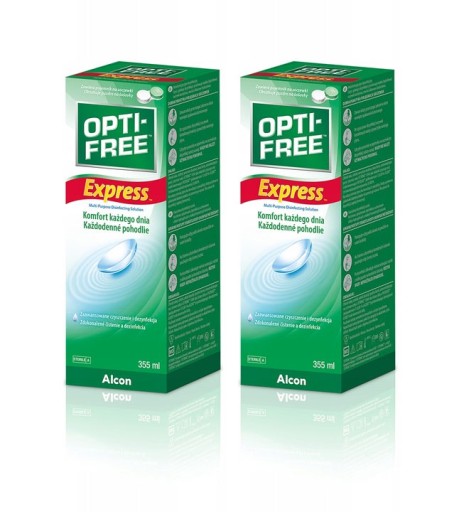 Płyn do soczewek OPTI-FREE Express 2 x 355 ml. Alcon