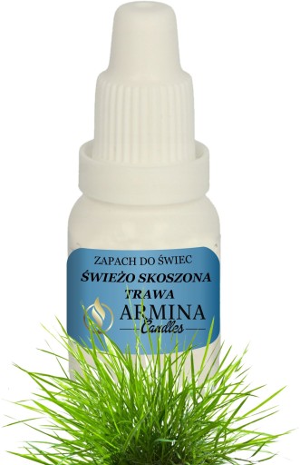 ZAPACH DO ŚWIEC PARAFINY WOSKU SKOSZONA TRAWA 10ML