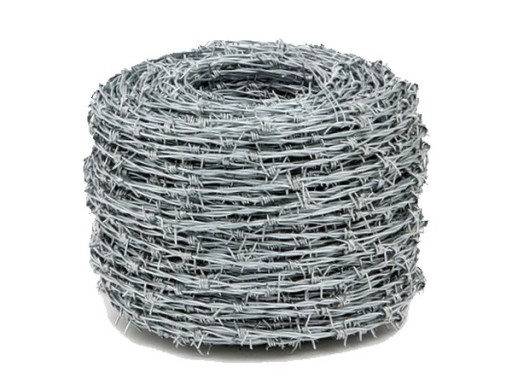 DRUT KOLCZASTY OCYNKOWANY 2,0 MM - ROLKA 100 M