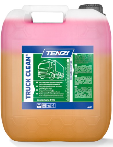 Mocna Piana aktywna Tenzi Truck Clean, Tir,Bus,Plandeki op 20L