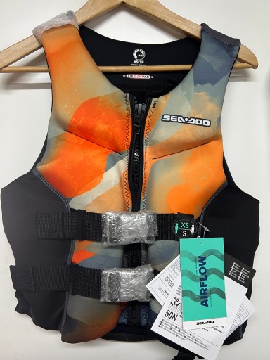 Kapok neopren kamizelka Sea-Doo Airflow Orange XS
