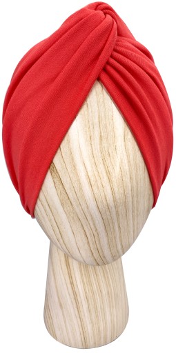 Czapka Turban idealny po chemioterapii Wiskoza Koralowy