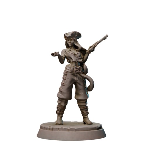 Female Pirate - Piratka RPG D&D