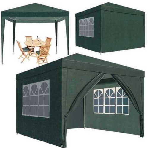 PAWILON OGRODOWY HANDLOWY ALTANA 3x3 M NAMIOT WODOODPORNY