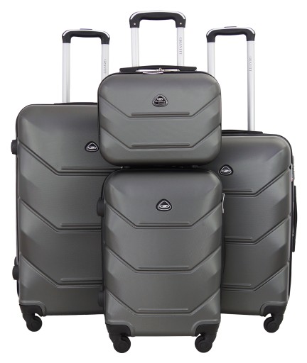 Walizka twarda zestaw Gravitt ABS 950G 189 l
