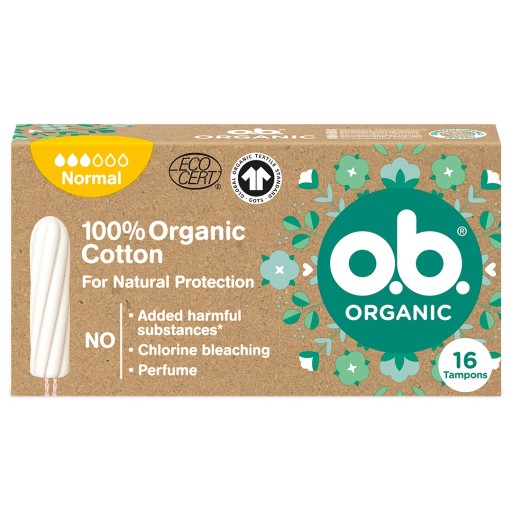 o.b. Organic Normal tampony 16 sztuk