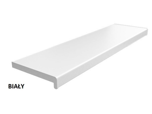 Parapet wewnętrzny PCV Biały Prestige 25cm.