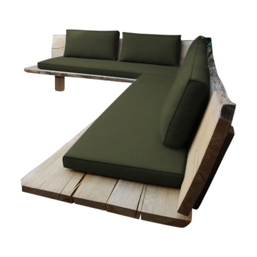 PODUSZKA MATERAC MEBLE Z PALET 60X80 OLIV