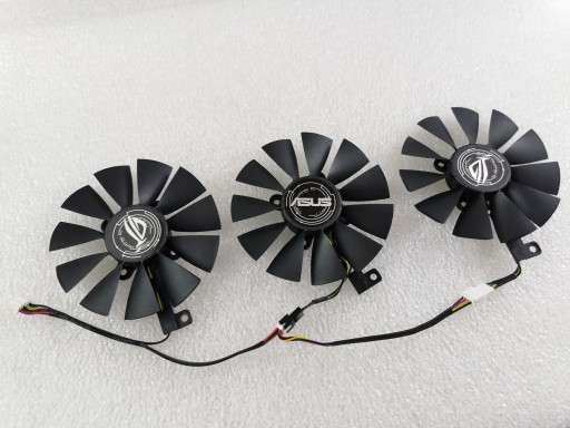 Wentylatory ASUS Strix RX 580 GTX 1080TI VEGA64 56