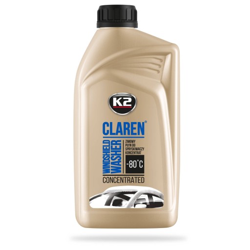 ZIMOWY koncentrat do spryskiwaczy K2 CLAREN - 1L